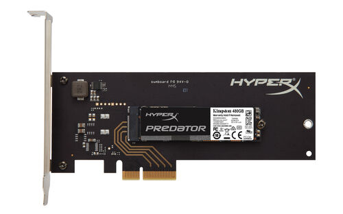 Жесткий диск Kingston 480Gb PCI-E 2.0 x4 SSD, SHPM2280P2H/480G Накопители