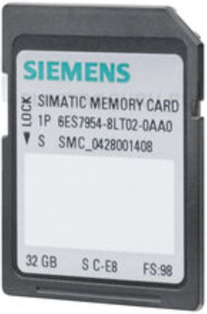 Карта памяти Siemens SIMATIC 6ES7954-8LL03-0AA0 Системы автоматизации