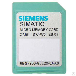 Микрокарта памяти Siemens 6ES7953-8LL20-0AA0 Системы автоматизации 