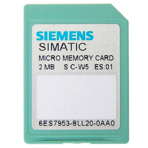 Микрокарта памяти Siemens 6ES7953-8LL20-0AA0 Системы автоматизации