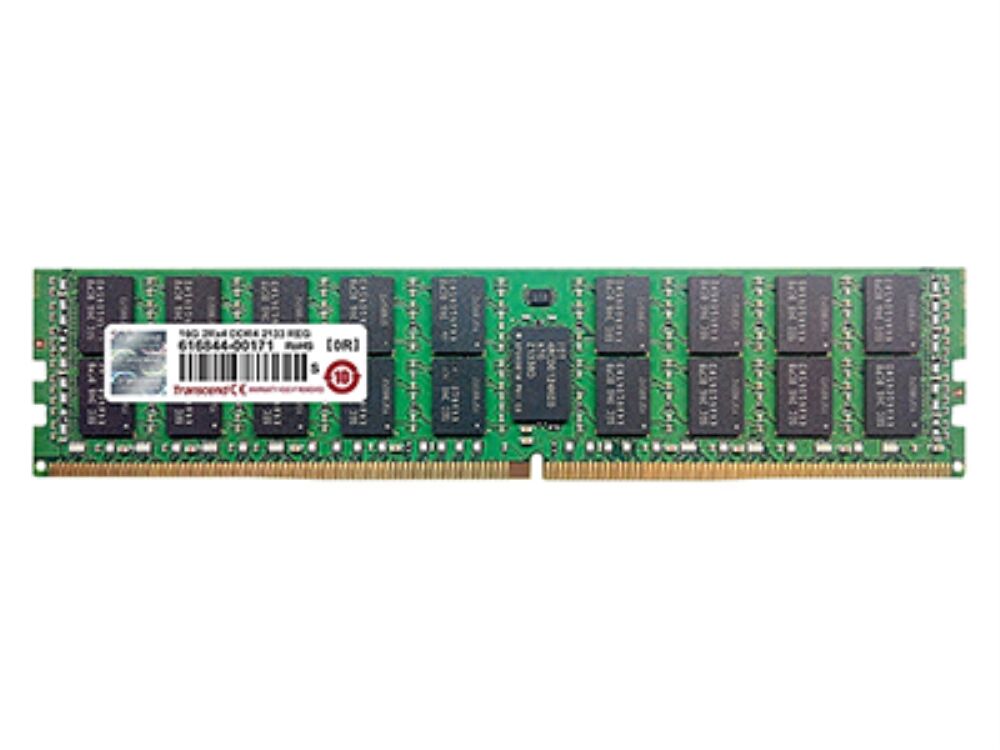 Модуль памяти Transcend, 16GB, DDR4, 2133, REG-DIMM, TS2GHR72V1Z Оперативная память