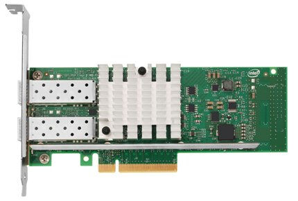 Сетевой адаптер Lenovo Intel X520 Dual Port 10GbE SFP+ Adapter for System, 49Y7960 Сетевые адаптеры\карты