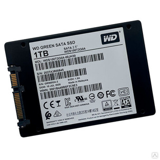 Накопитель SSD Western Digital 1Tb 2.5" SATA WDS100T2G0A Накопители 
