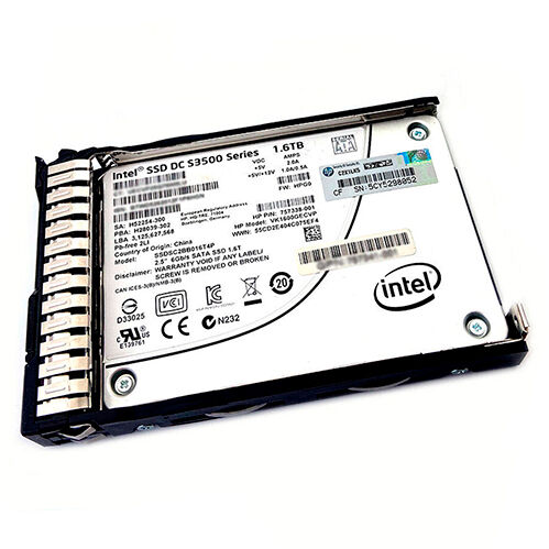 Накопитель SSD HP 1.6TB 6G SATA 757339-B21 Накопители