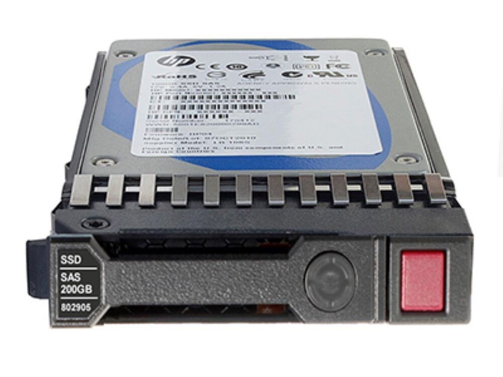 Жесткий диск HP 200GB 12G SAS WI 2.5in SC SSD, 802578-B21 Накопители