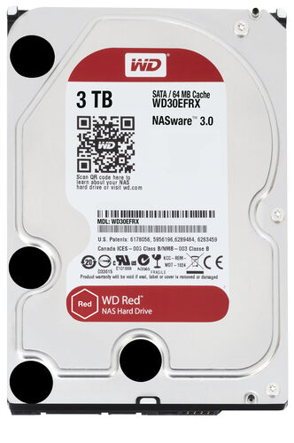 Жесткий диск Westwrn Digital 3TB SATA, WD30EFRX Накопители Western Digital