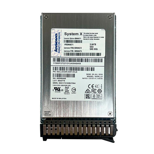 Накопитель SSD Lenovo 3.84TB 6Gb SAS 00NA672 Накопители