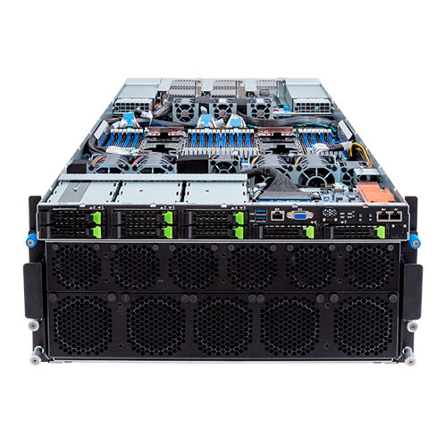 Сервер G593-SD0 2x8468 32x64GB DDR5 2x1.92TB SSD 4x7.68TB 2x10Gb/s 8x400GbE 6x3000W Gigabyte GIGABYTE
