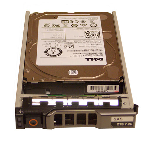 Жесткий диск Dell 2TB 12G 7.2K 2.5" SAS, 400-AHLP Накопители
