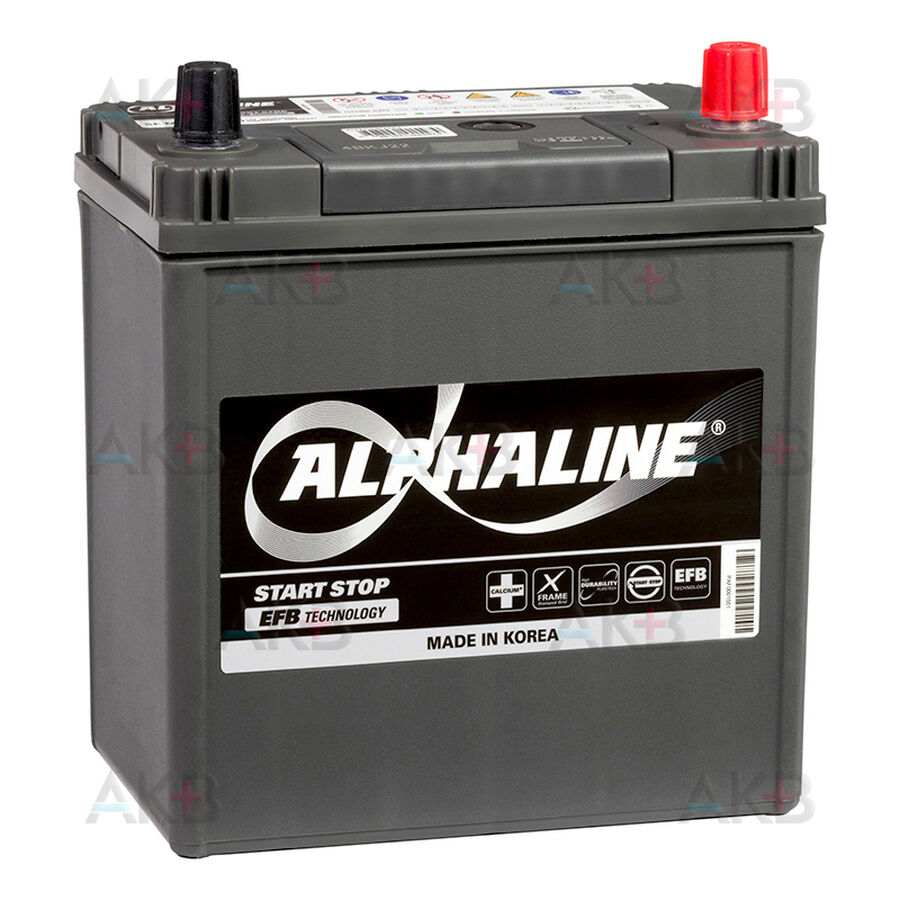 Аккумулятор Alphaline EFB 55B20L 40R (420A 187x127x220) M42 Start-Stop