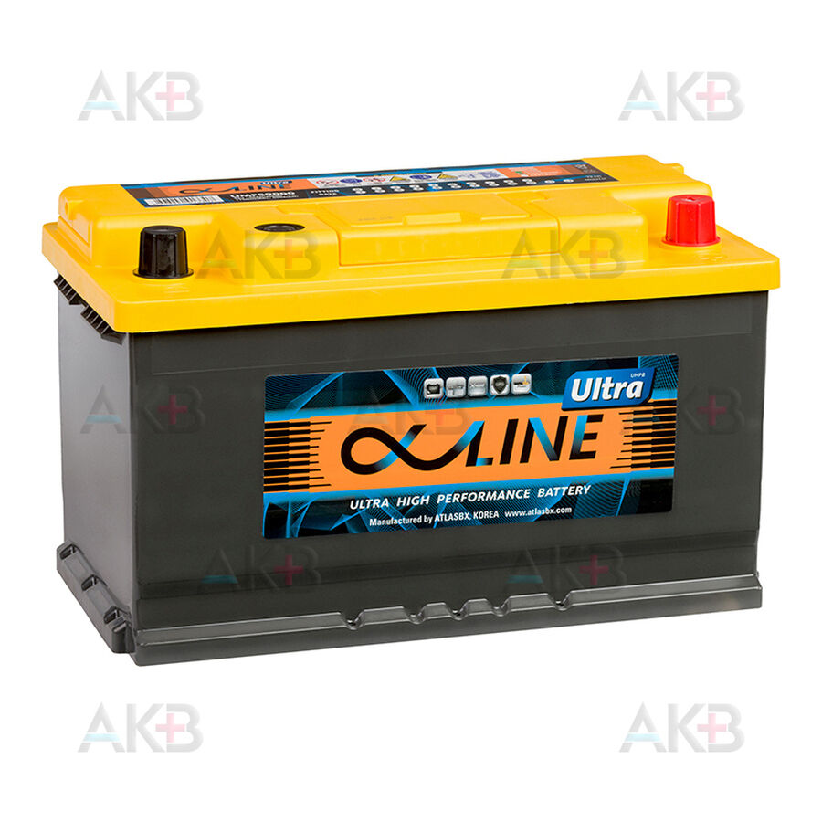 Аккумулятор Alphaline Ultra 90Ah L4 800A (315x175x190) 59000