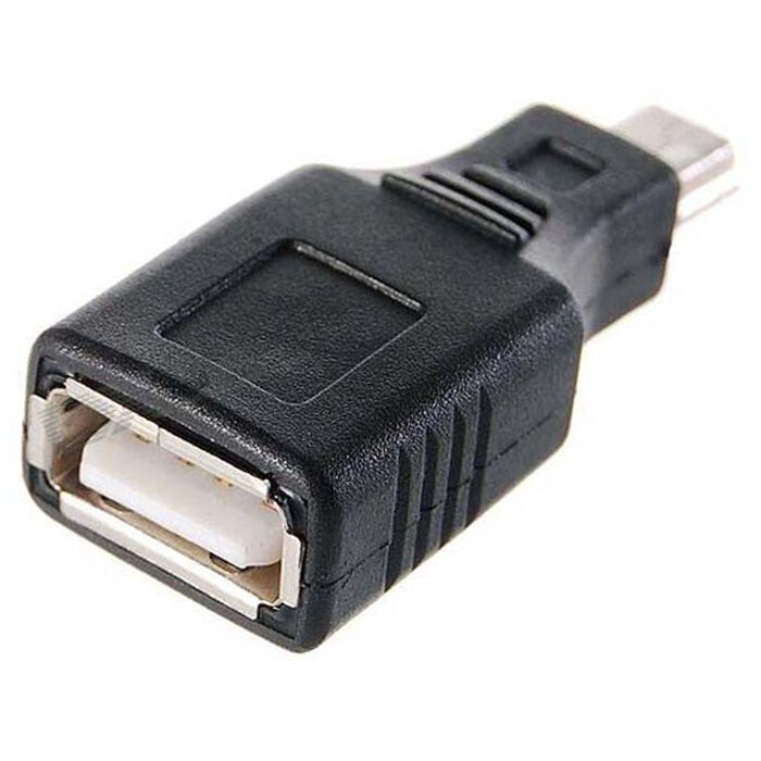 Переходник USB A - miniUSB Behpex, черный