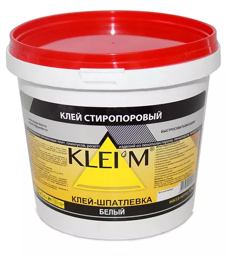 Стиропоровый клей-шпатлевка "KLEIM"1,5 (9шт/кор) 1162