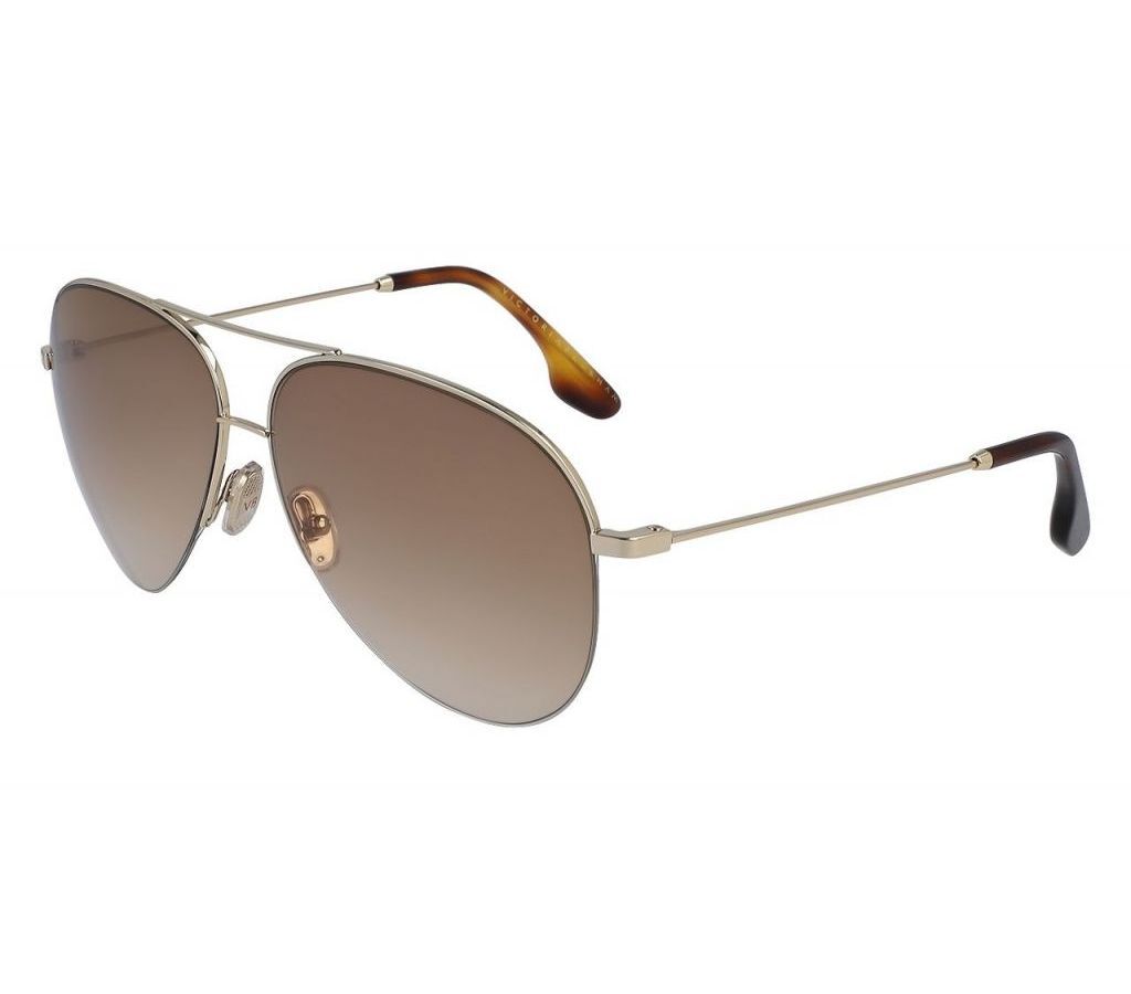 Солнцезащитные очки VICTORIA BECKHAM VB90S GOLD/BROWN (2423466213702)