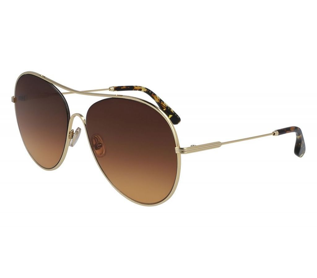 Солнцезащитные очки VICTORIA BECKHAM VB131S GOLD/BROWN ORANGE (2422676315708)