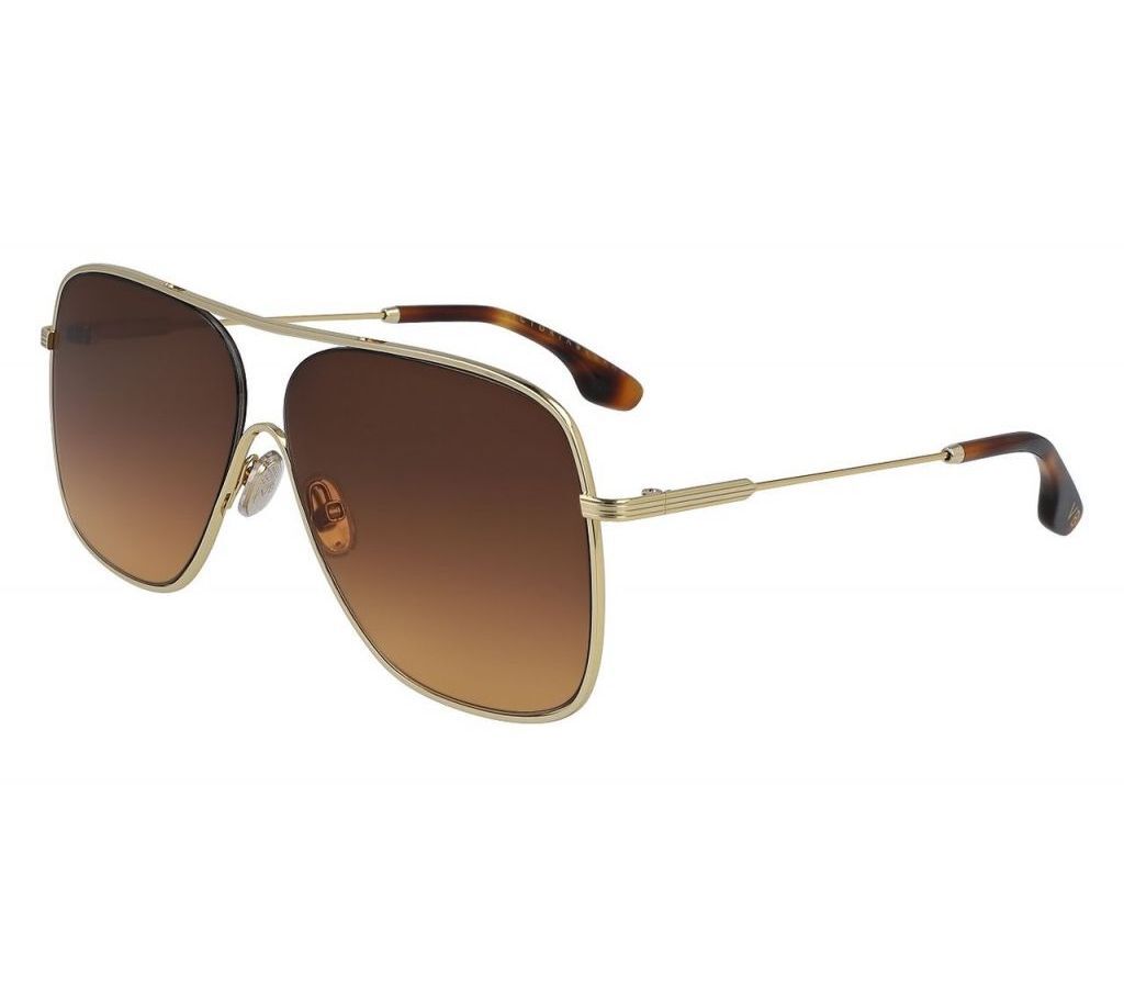 Солнцезащитные очки VICTORIA BECKHAM VB132S GOLD/BROWN ORANGE (2422666112708)