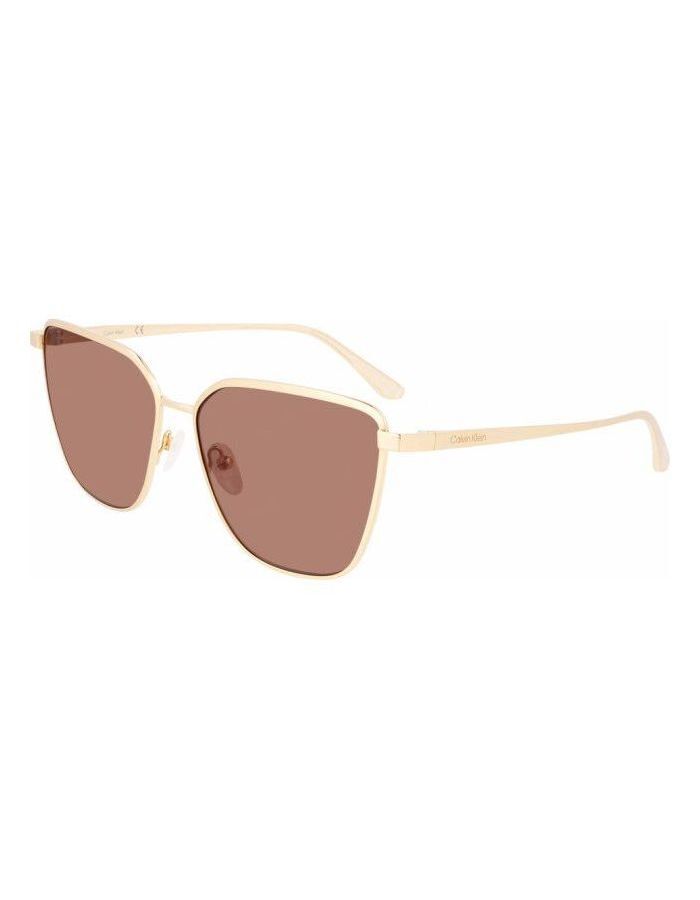 Солнцезащитные очки женские CK22104S GOLD / BROWN CKL-2221046015716 Calvin Klein