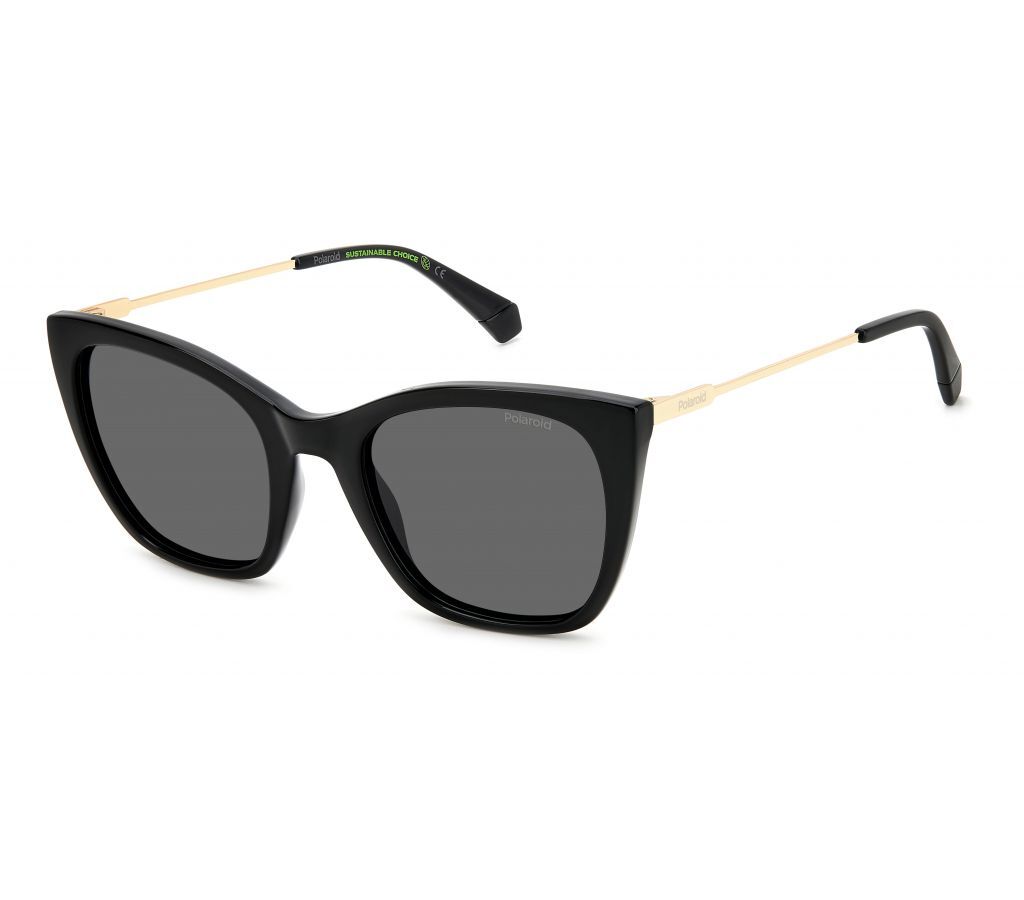 Солнцезащитные очки женские Polaroid PLD 4144/S/X BLACK PLD-20570680752M9