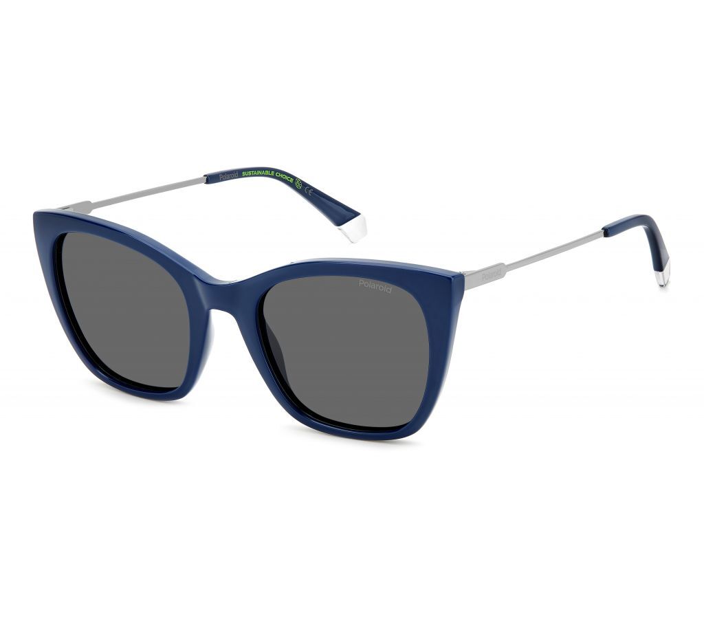 Солнцезащитные очки женские Polaroid PLD 4144/S/X BLUE PLD-205706PJP52M9