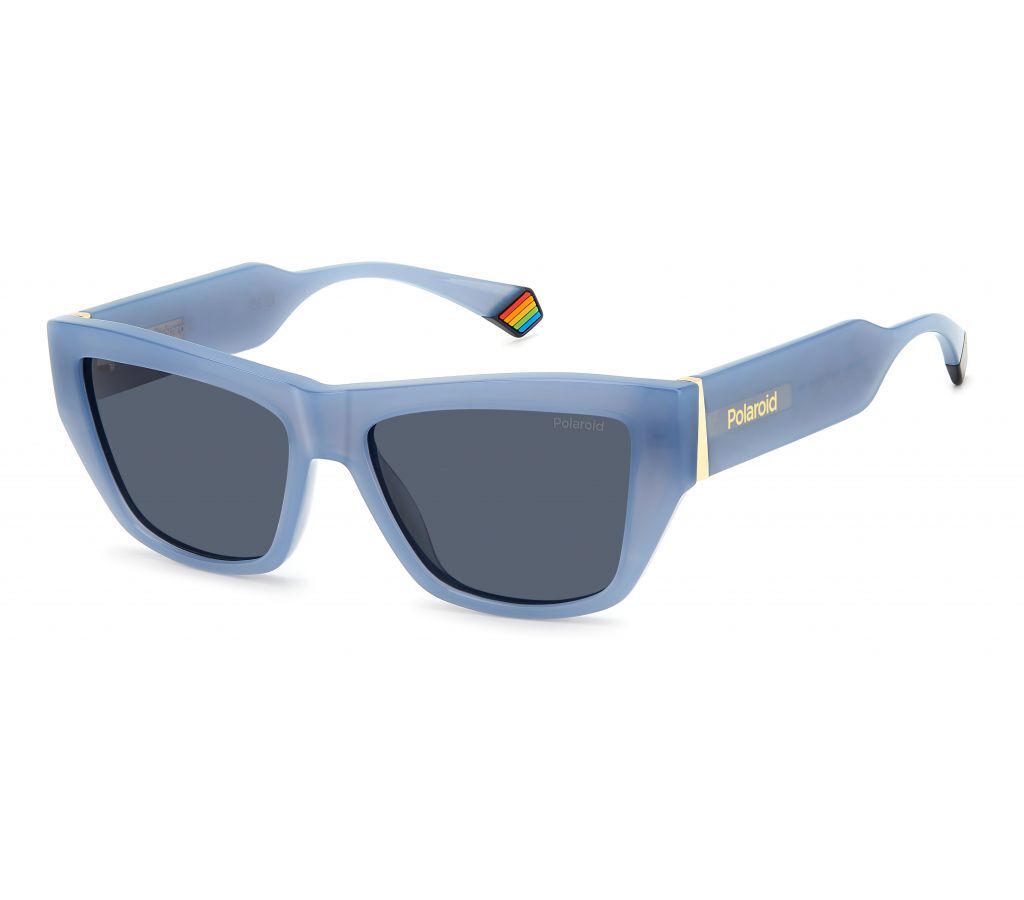 Солнцезащитные очки женские Polaroid PLD 6210/S/X AZURE PLD-206332MVU55C3