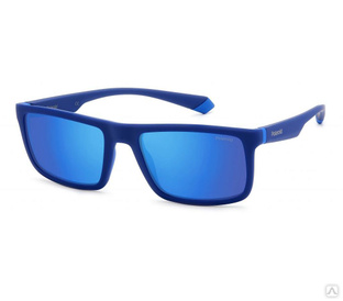 Солнцезащитные очки мужские PLD 2134/S BLUE AZUR PLD-205341ZX9565X Polaroid 