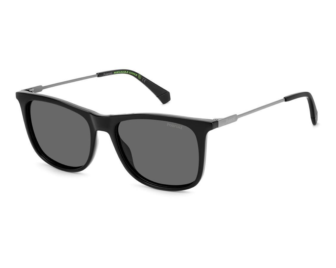 Солнцезащитные очки мужские Polaroid PLD 4145/S/X BLACK PLD-20573080755M9
