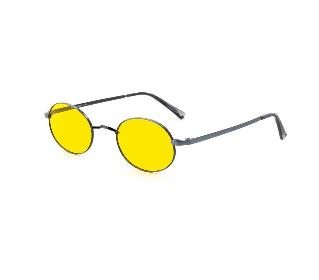 Солнцезащитные очки Унисекс JOHN LENNON WHEELS ANTIQUE DENIM/YELLOWJLN-2000000025018