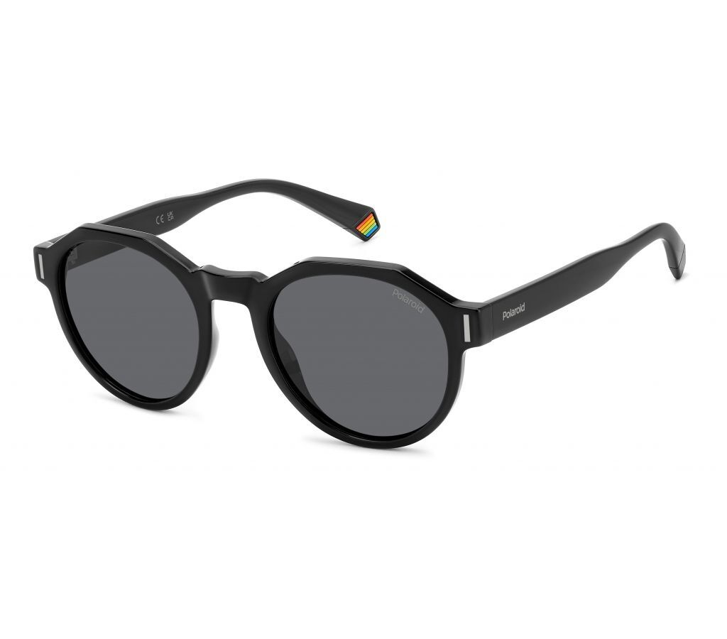 Солнцезащитные очки унисекс Polaroid PLD 6207/S BLACK PLD-20636880752M9