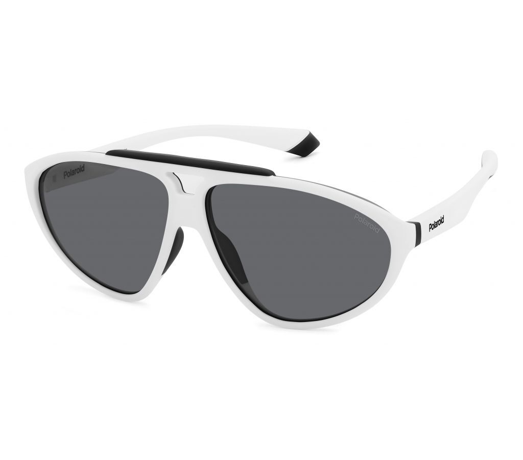 Солнцезащитные очки унисекс Polaroid PLD 2151/S MATTWHITE PLD-2064536HT62M9