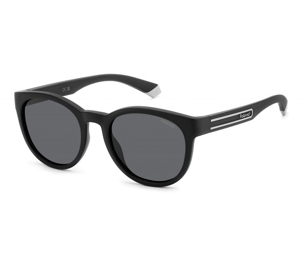 Солнцезащитные очки унисекс Polaroid PLD 2150/S BLACKGREY PLD-20645608A52M9