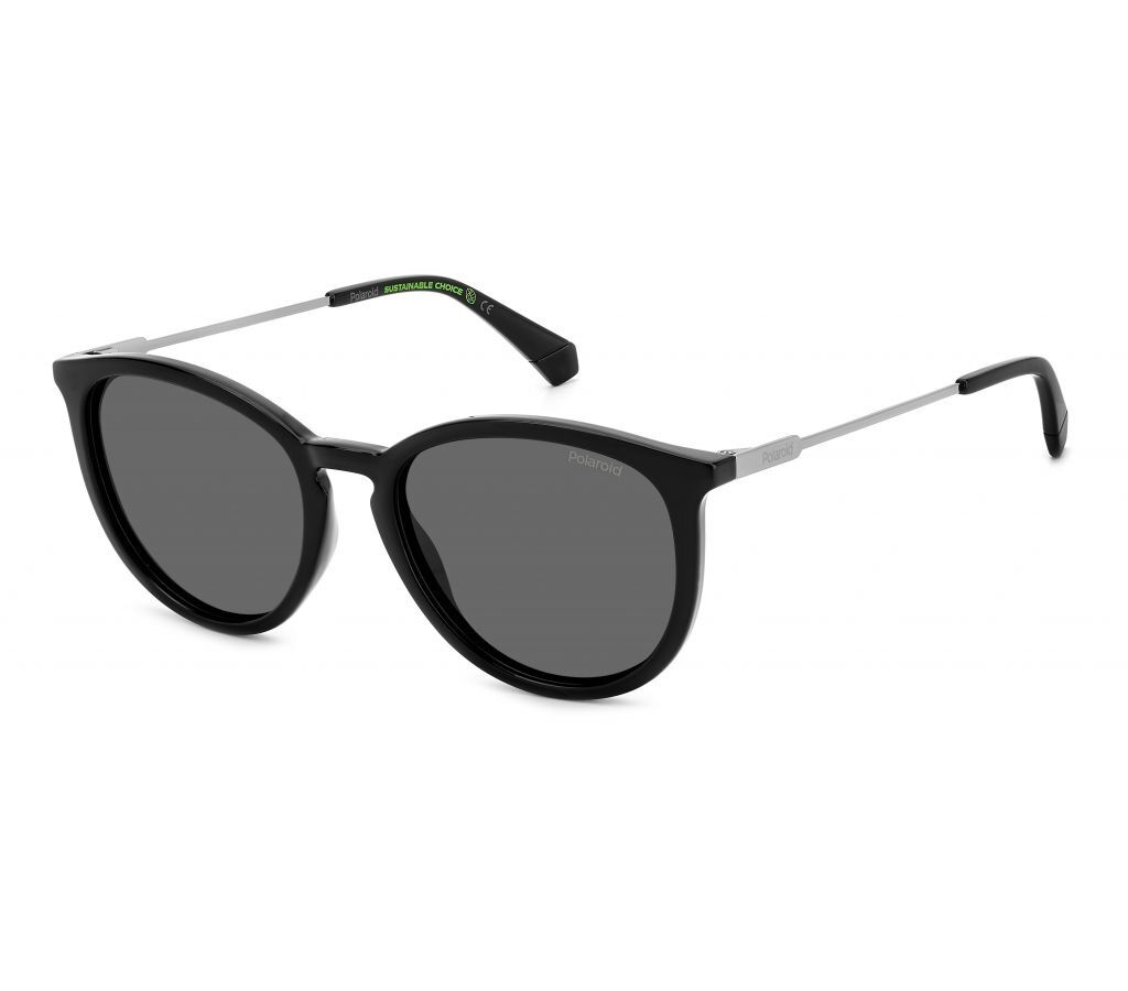 Солнцезащитные очки унисекс Polaroid PLD 4143/S/X BLACK PLD-20570180753M9
