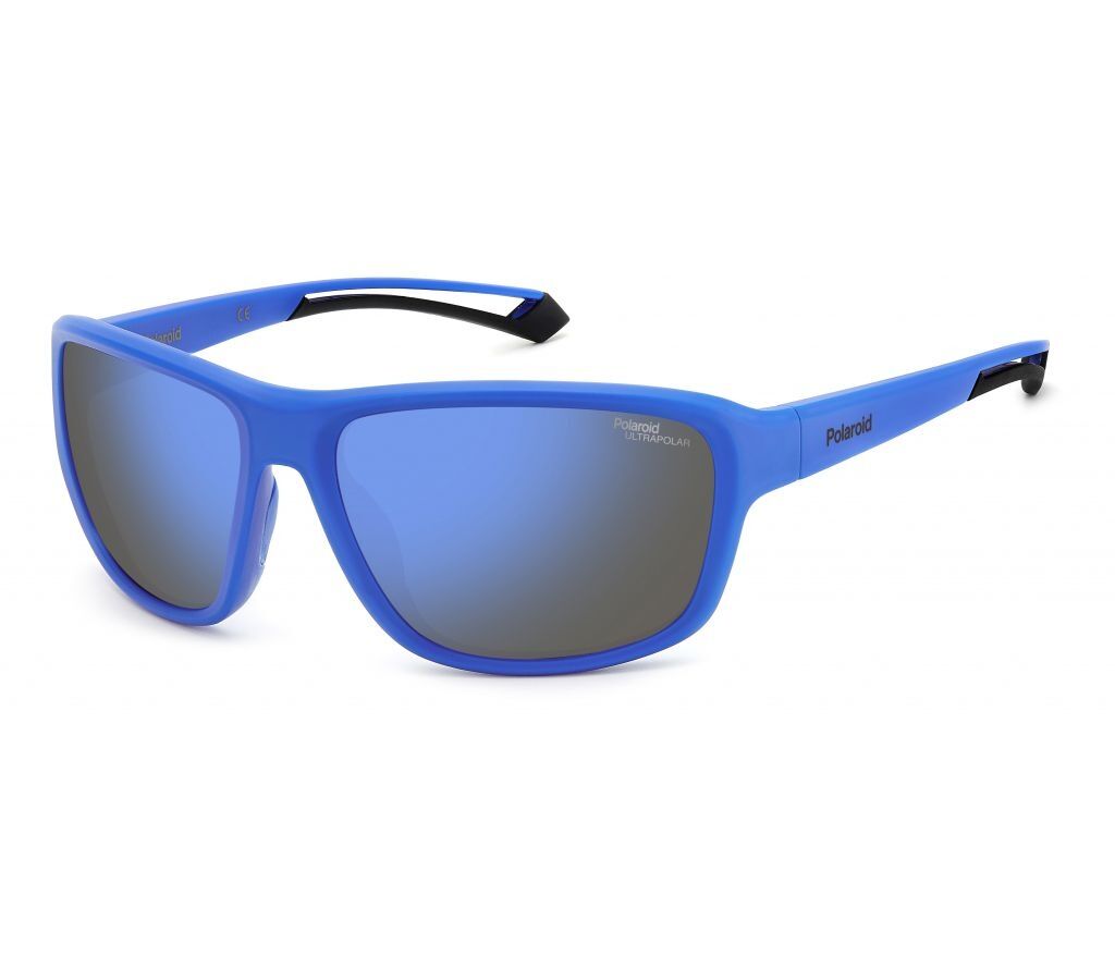 Солнцезащитные очки унисекс Polaroid PLD 7049/S MTT BLUE PLD-205728FLL62QG