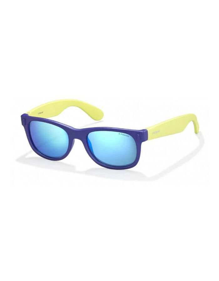 Солнцезащитные очки детские Polaroid P0115 BLUE LIME (241879UDF46JY)
