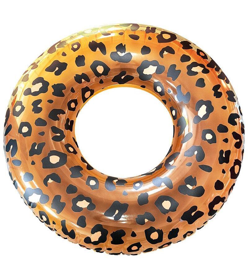 Круг для плавания "Леопард", диаметр: 118 см SC-53 Рыжий Кот