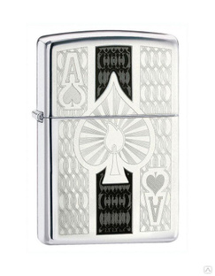 Зажигалка Zippo с покрытием High Polish Chrome (24196) 