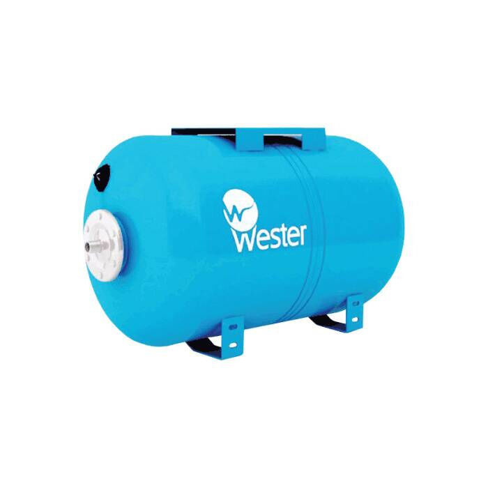 Гидроаккумулятор гориз син 50л 10атм 1" НР WAO Wester 0-14-0970 (021-0114)