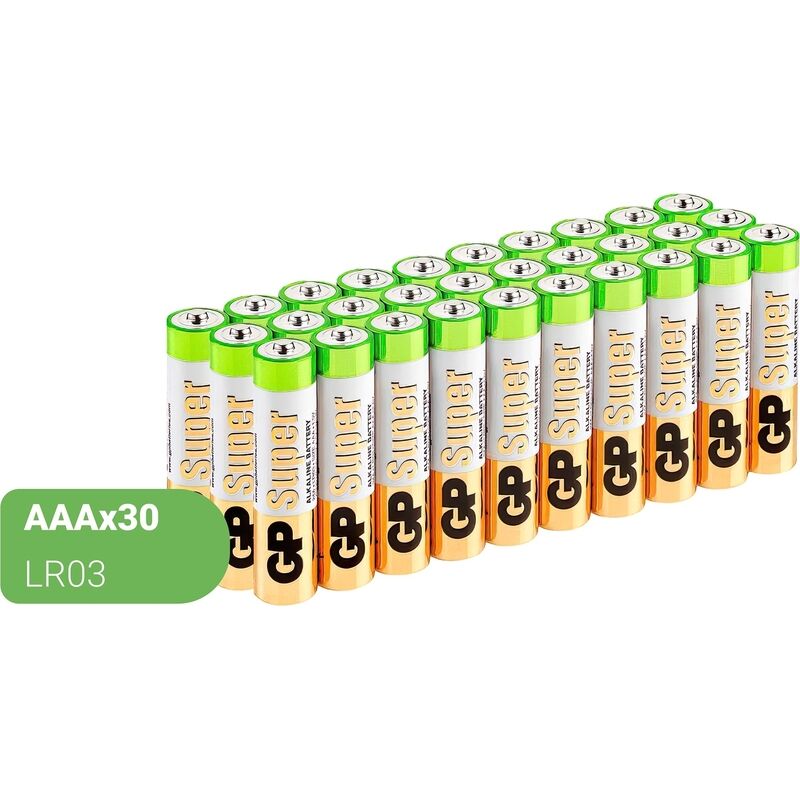 Батарейка ААА мизинчиковая GP (30 штук в упаковке)