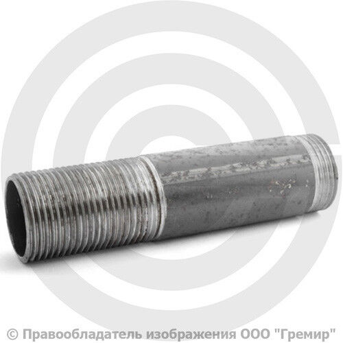 Сгон стальной L=130мм Ду-25 (1") КАЗ