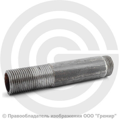 Сгон стальной Ду-15 (1/2") из труб ГОСТ 3262-75 КАЗ