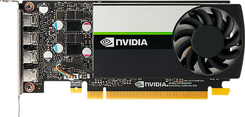 Видеокарта NVIDIA Quadro T1000 4GB FH bracket (900-5G172-2250-000)