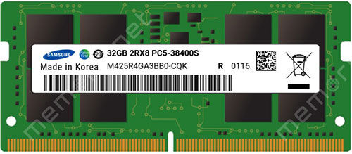 Оперативная память Samsung SO-DIMM DDR5 32GB 4800MHz (M425R4GA3BB0-CQK) OEM