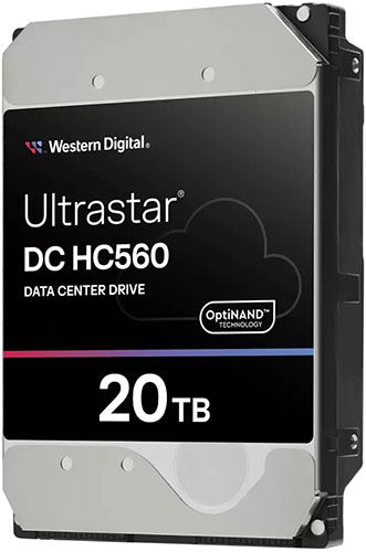 Жесткий диск Western Digital 3.5 20Tb SATA III Ultrastar DC HС560 (0F38785)