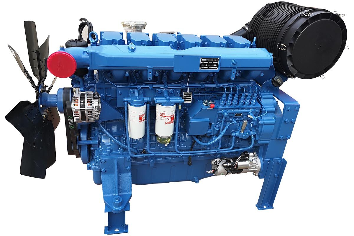 Двигатель генератор TSS Diesel TDP 400 6LTE (Steyr Technology)