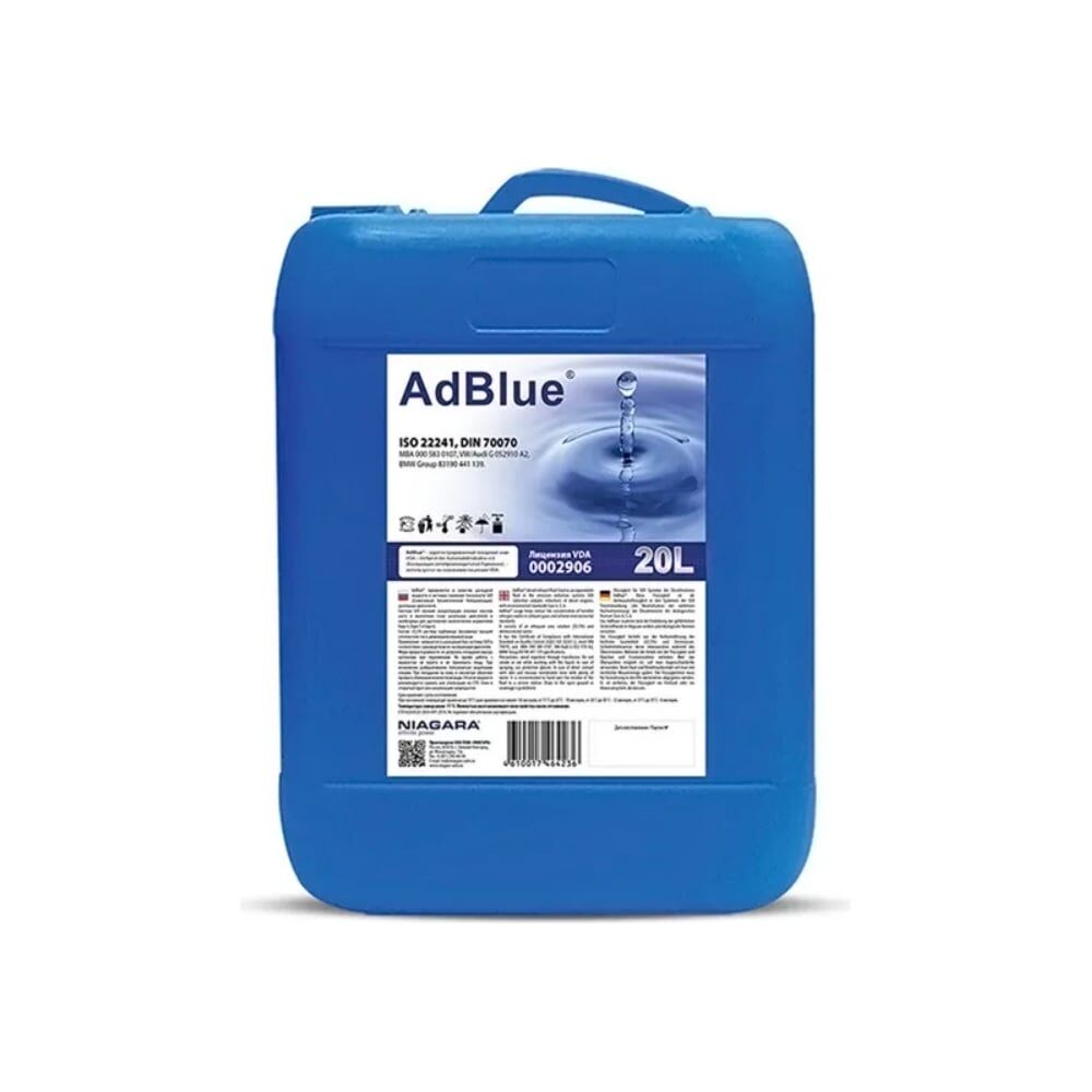 Жидкость AdBlue для систем SCR а/м Евро 4/5/6 NIAGARA 4008000013