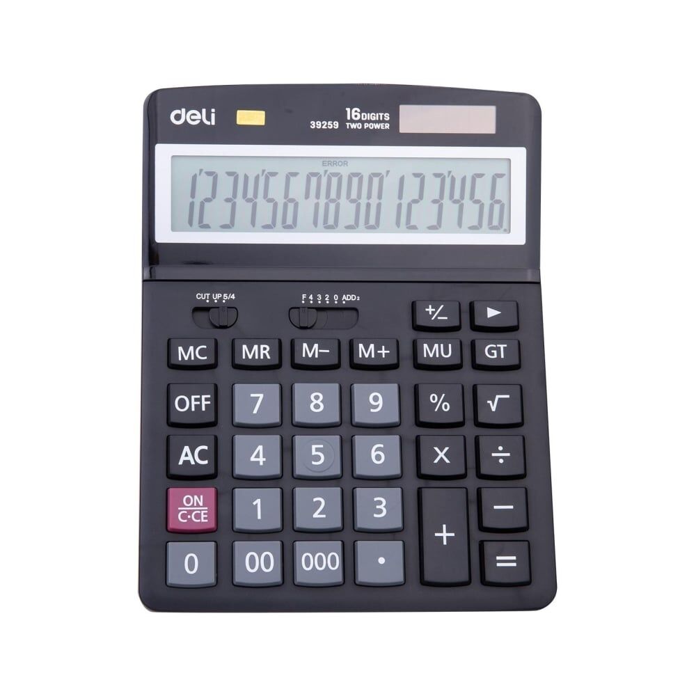 Настольный полноразмерный калькулятор DELI e39259