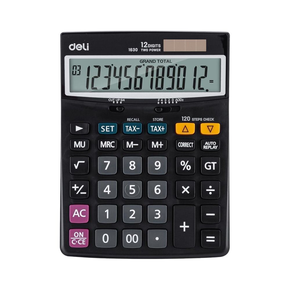 Настольный полноразмерный калькулятор DELI e1630