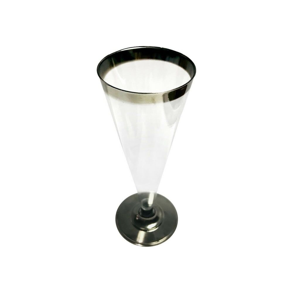 Одноразовый прозрачный бокал для шампанского ООО Комус ВИНТАЖ