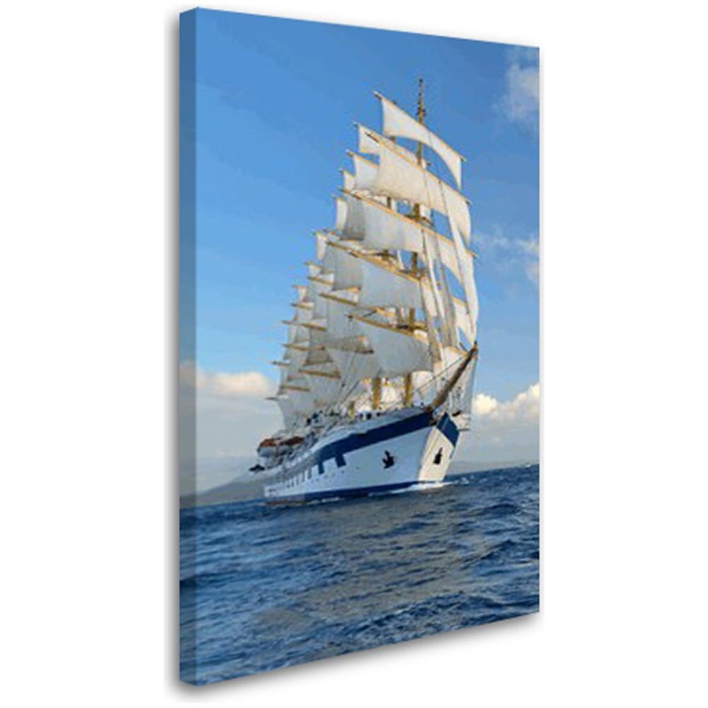Постер Студия фотообоев Корабль в море