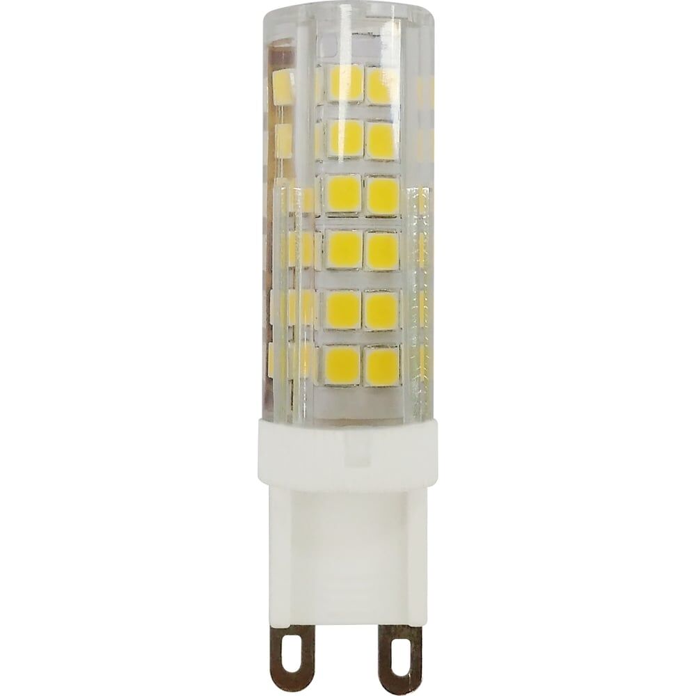 Светодиодная лампа ЭРА LED smd JCD-7w-220V-corn, ceramics-827-G9