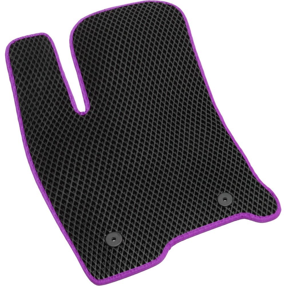 Водительский коврик для Smart Fortwo W451 2007-2014 Vicecar 1EV60001-фиолетовый